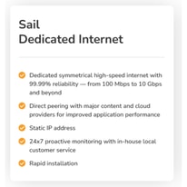 All About Sail Dedicated Internet