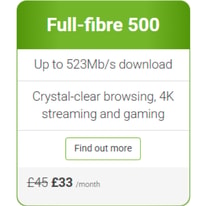 Quick Start Guide: 1pBroadband Full fibre 500