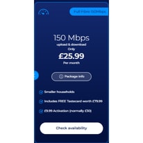 Start Using LightSpeed Full Fibre 150Mbps
