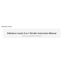 KikkaBoo Lanah Owner&rsquo;s Guide
