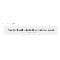 Valco Trend Duo Operation Manual