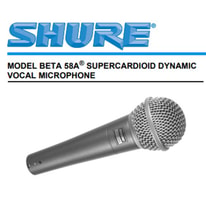 Shure BETA 58A Manual