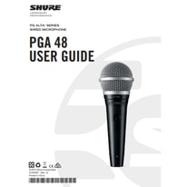 Shure PGA48 User Guide