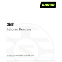 Shure SM81 Guide