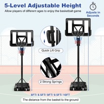 Goplus Portable 8-10 FT Operation Manual