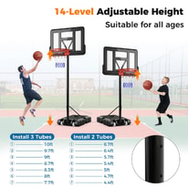 Goplus Portable Adjustable 10 FT Operation Guide
