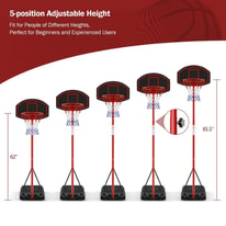 Goplus Portable Adjustable 6.5-8.5 FT Operation Manual