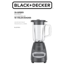 BLACK+DECKER 10-Speed Blender User&rsquo;s Manual Book