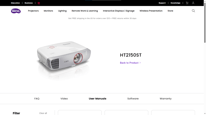 BenQ HT2150ST - Complete Manual & User's Guide