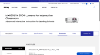 BenQ MX825STH - Complete Manual & Guidance