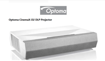 User Manual Guide: Optoma CinemaX D2