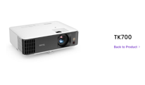 BenQ TK700 - User Manual & Guidance