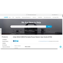 Your Anker SOLIX C800 Assistance Guide