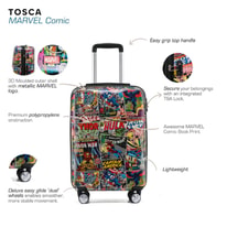All About Tosca Travelgoods Marvel Comic