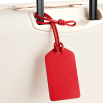 Get to Know Vera Bradley Leather Luggage Tag