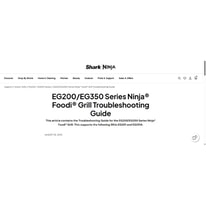 Ninja Foodi Troubleshooting