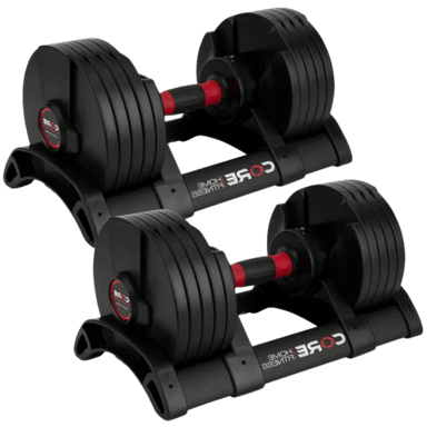 Core Adjustable Dumbbells Set