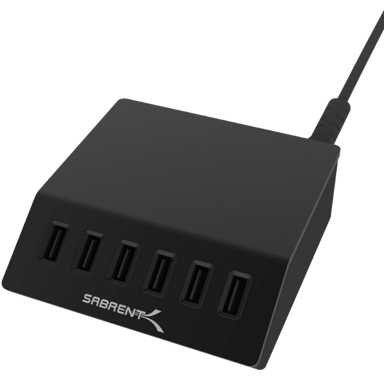 Sabrent 60W 6-Port