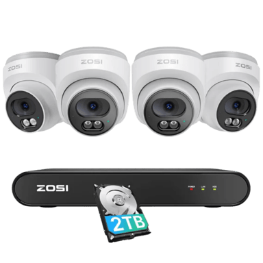 ZOSI C220 4MP 8CH PoE