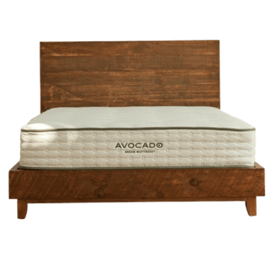 Avocado Green Mattress Natural Wood 