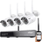 SANNCE 10CH 5MP NVR 4 Cam