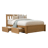 The Oak Bed Edwin & Taylor Natural Sumptuous 
