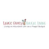 Large Family Frugal Living coupon codes