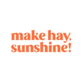 Make hay, sunshine! coupon codes