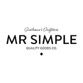 Mr Simple coupon codes