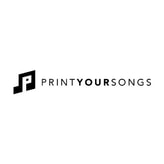 Print Your Songs coupon codes