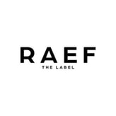 Raef The Label coupon codes