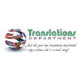 Translations Department coupon codes