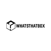 WHATS That BOX coupon codes