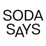 SODA SAYS coupon codes