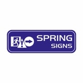 Spring Signs coupon codes