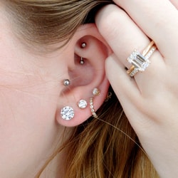 Plum Diamonds