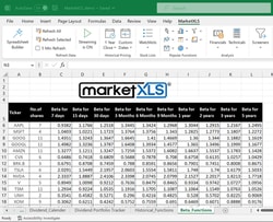 MarketXLS