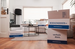 Verhuisdozenloods