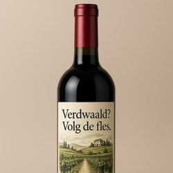 Wijnetiketje