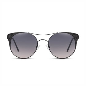 Dear Kitty Cat Eye Grey Gradient Sunglasses deals in Aoolia