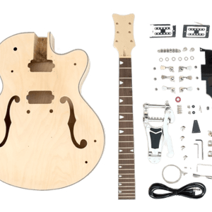 HB Hollow Body Style Build Your Own Guitar Kit