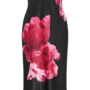 City Chic Amari Fleur Print Midi Dress