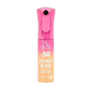 2bTanned Vanilla Bomb Protect & Tan SPF50 