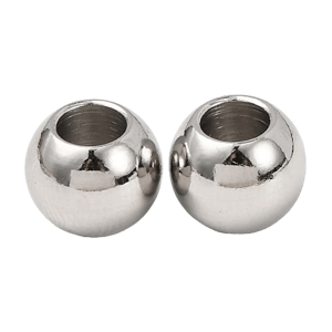 JewelryAndFindings Tarnish Resistant Rondelle Beads