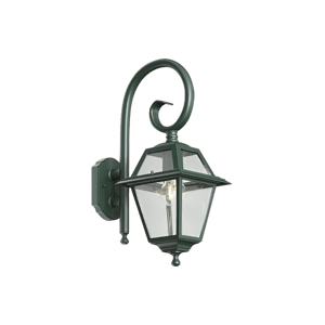 Lampandlight Classic Outdoor Wall Lantern Dark Green