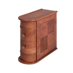 Tribesigns Wood Narrow End Table with 2 Drawers