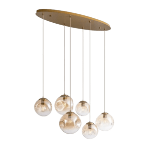 Lampen & Leuchten Art-Deco-H&auml;ngelampe Douglass