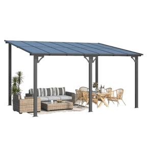 AECOJOY Wall Mounted Gazebo