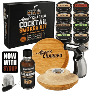 Aged & Charred Electric Cocktail Smoker Kit