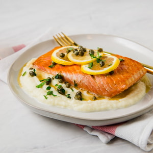 Wild King Salmon Portions | Alaska Gold Seafood 